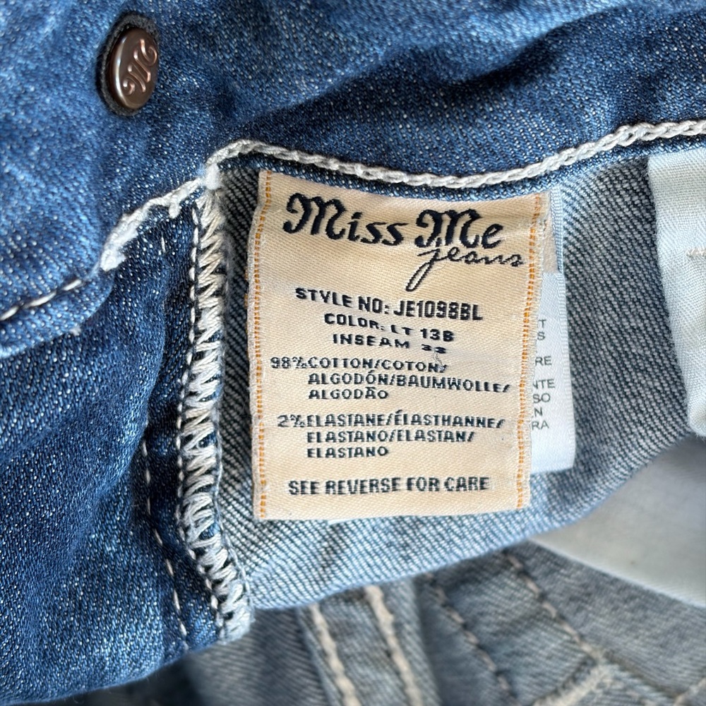 Miss Me Distressed Boot Jeans - Picture 5 of 5